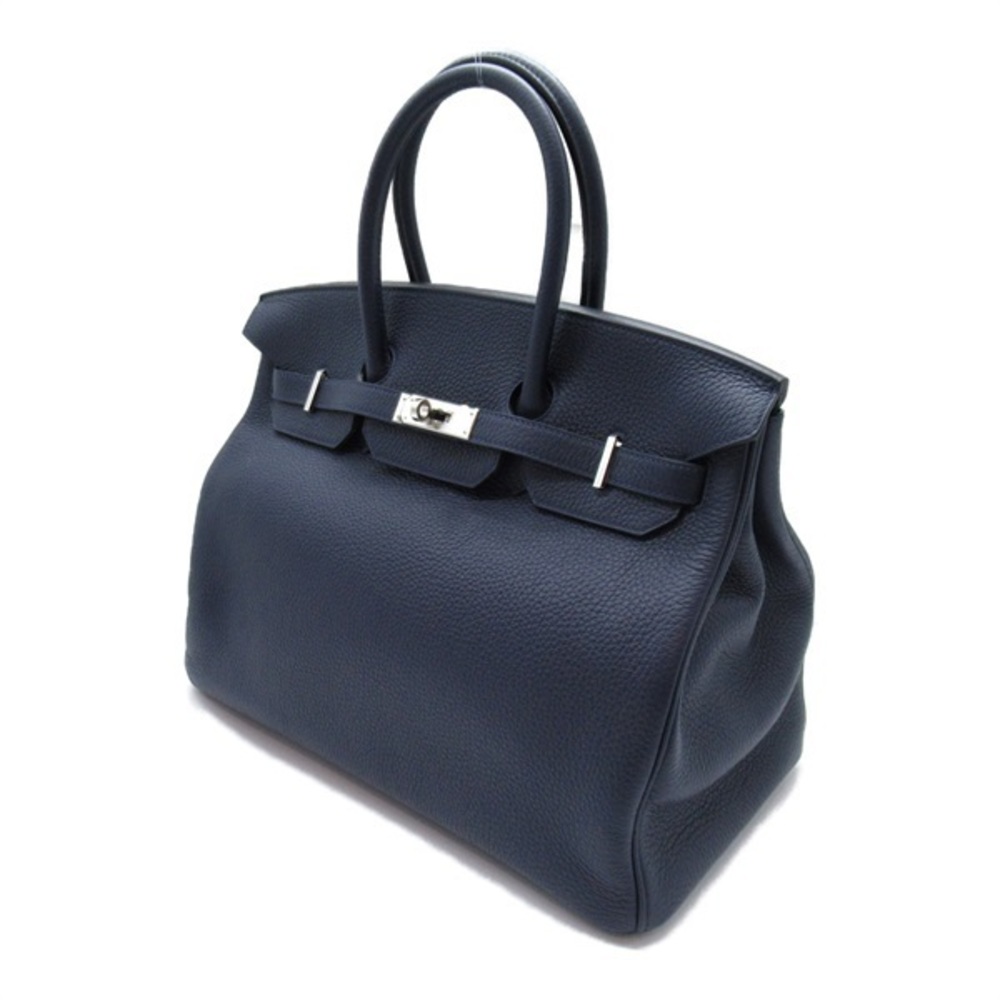 Hermes Togo Birkin 35 Leather Handbag in Great Condition - Picture 3 of 10